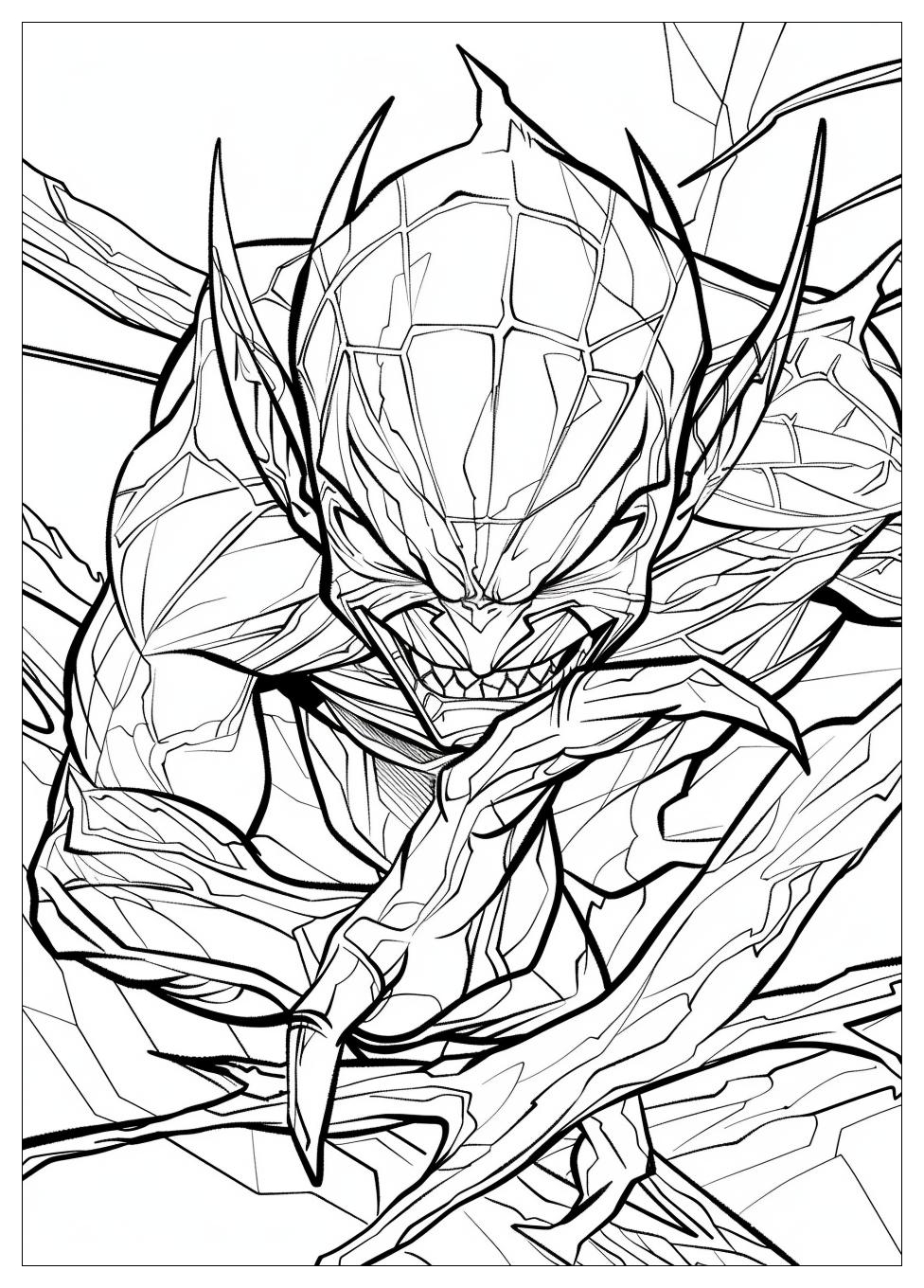 Green Goblin Coloring Pages-8