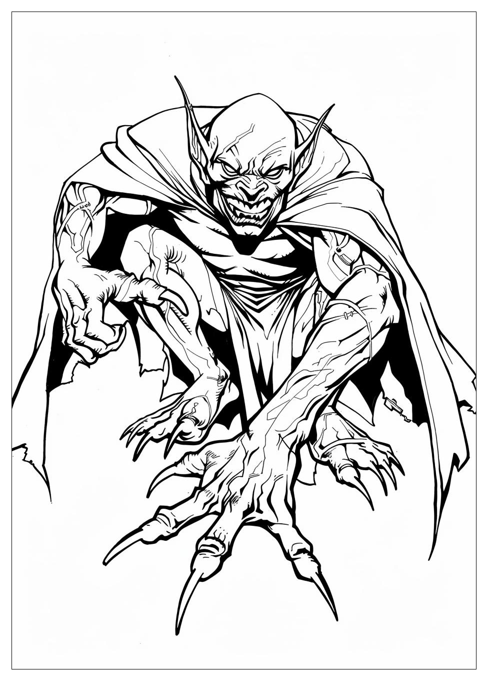 Green Goblin Coloring Pages-9