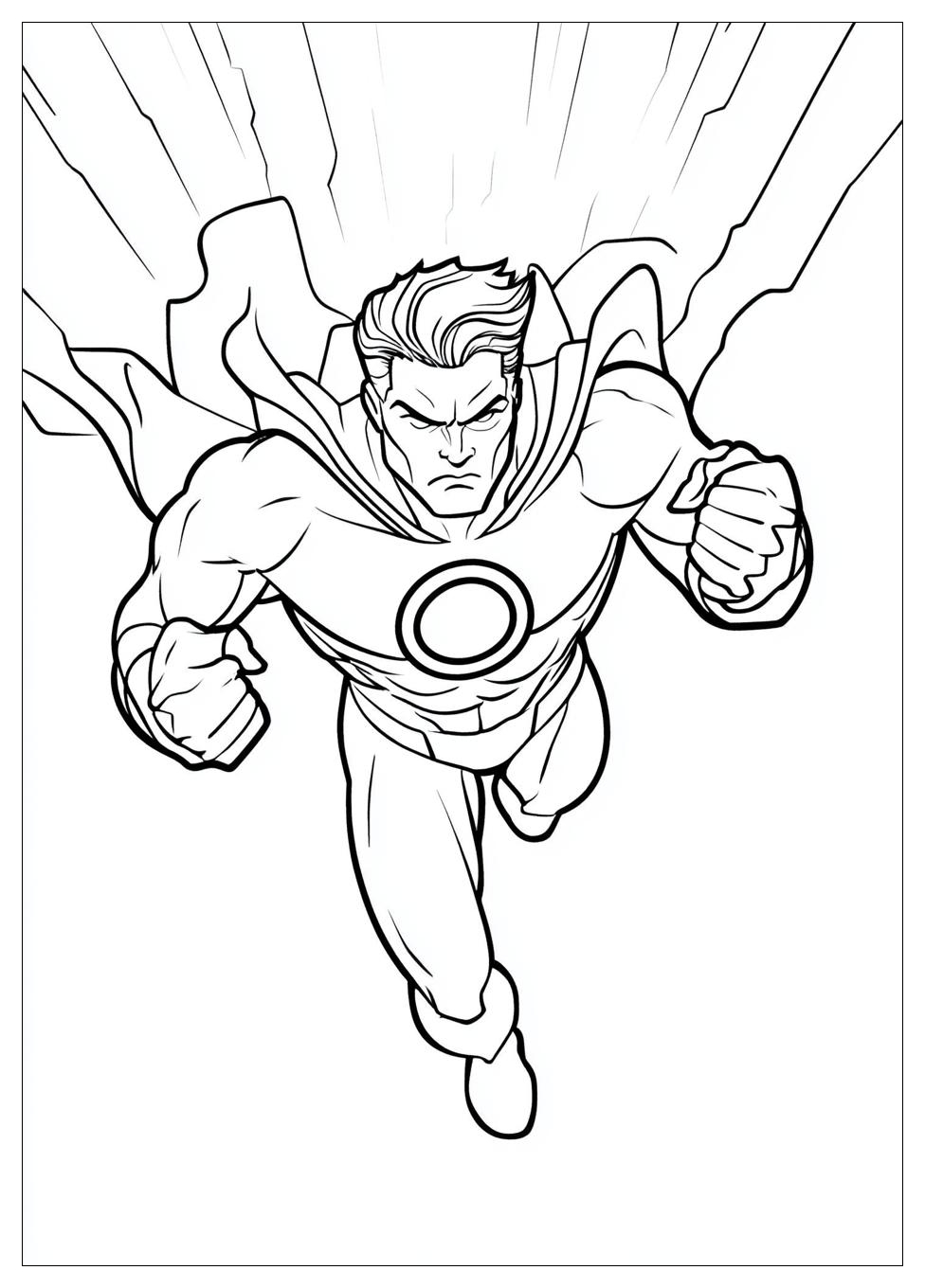 Green Lantern Coloring Pages-3