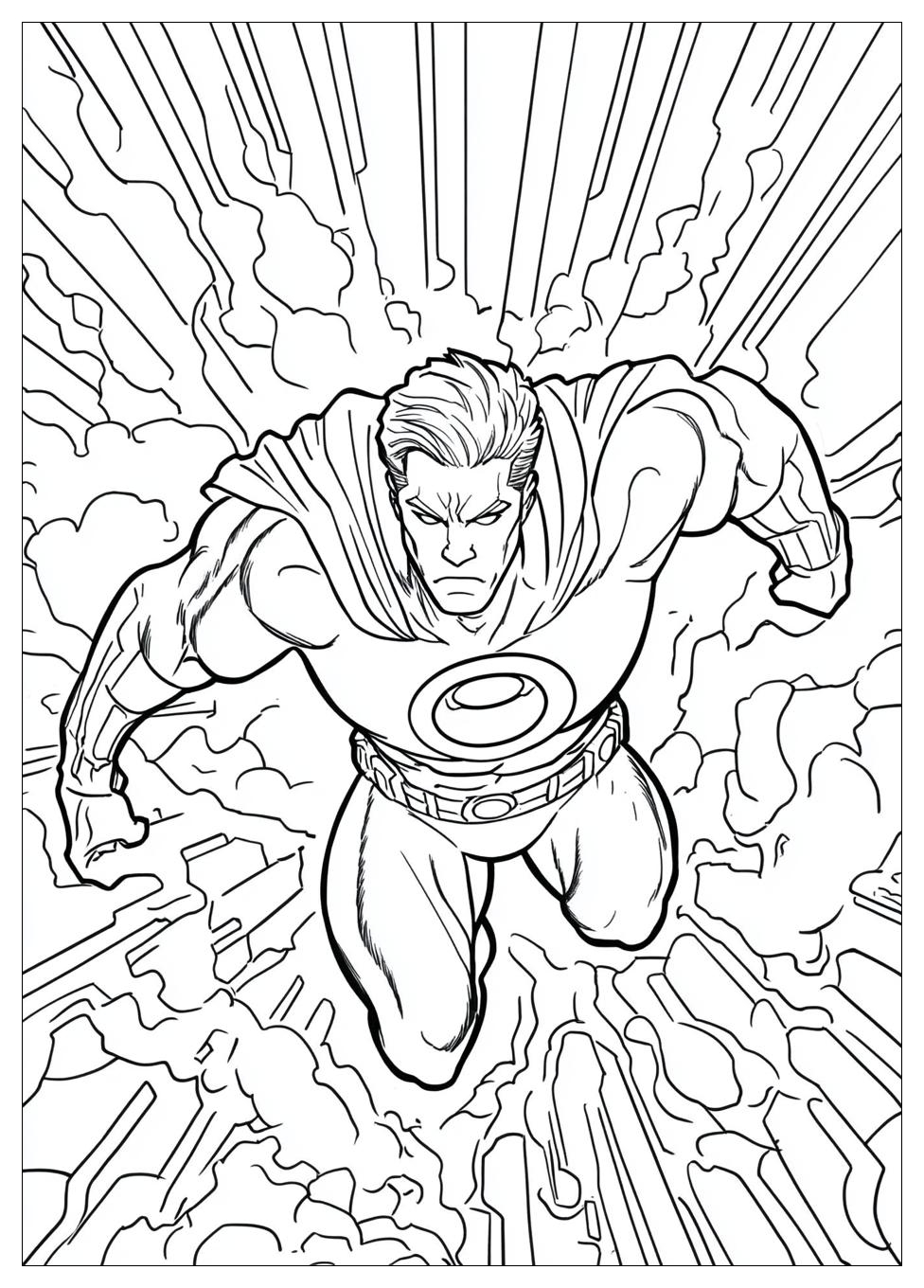 Green Lantern Coloring Pages-7