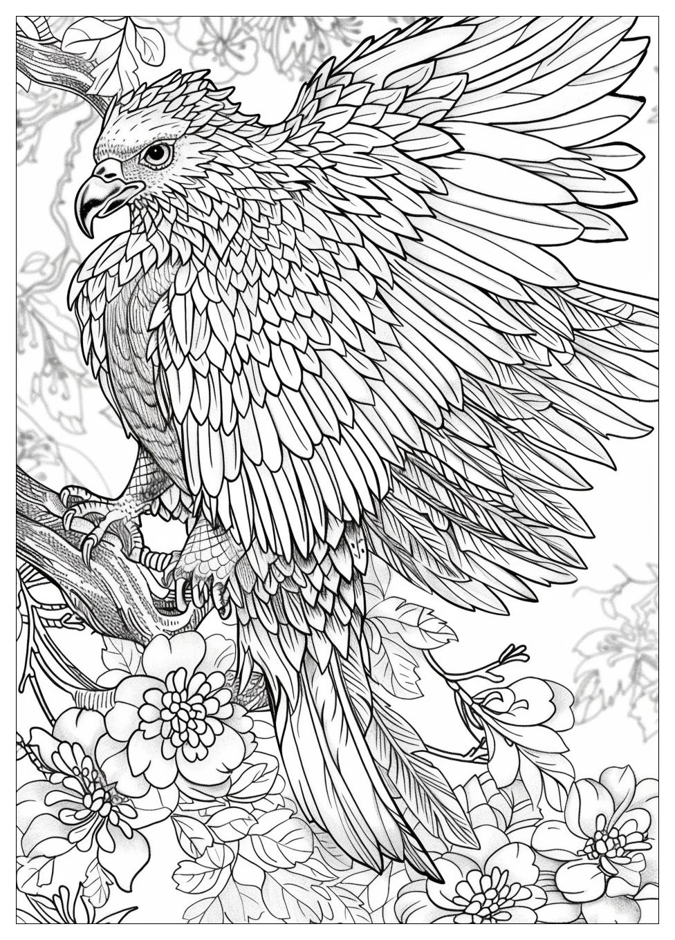 Griffin Coloring Pages-15