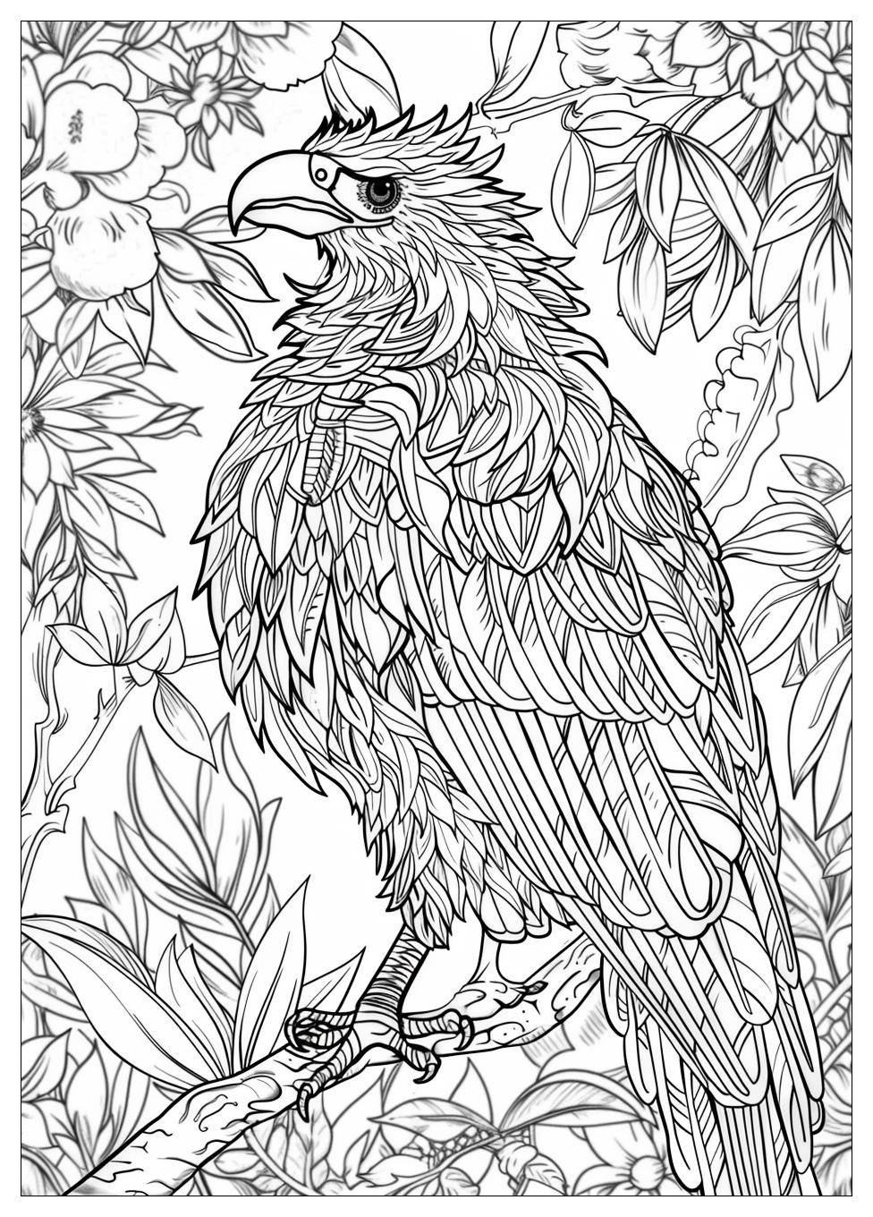 Griffin Coloring Pages-19