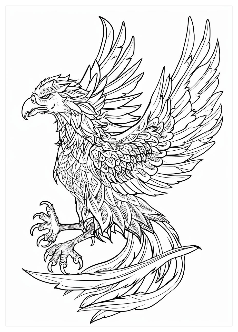 Griffin Coloring Pages-20
