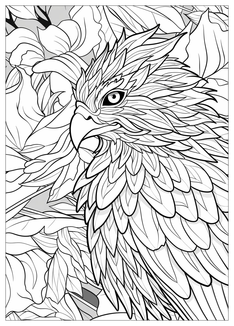Griffin Coloring Pages-5