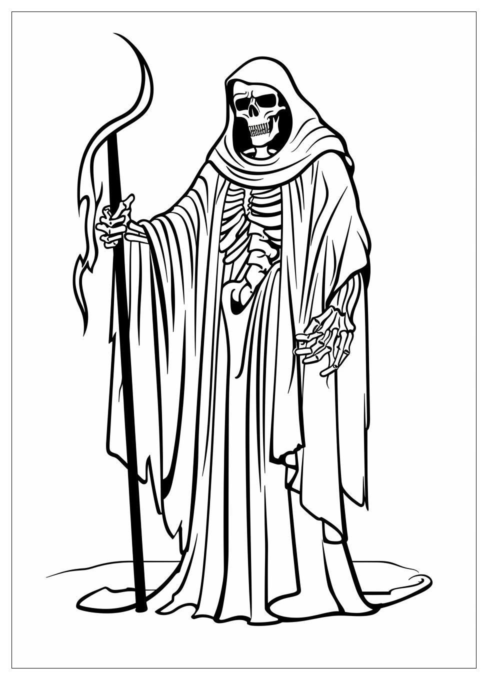 Grim Reaper Coloring Pages-4