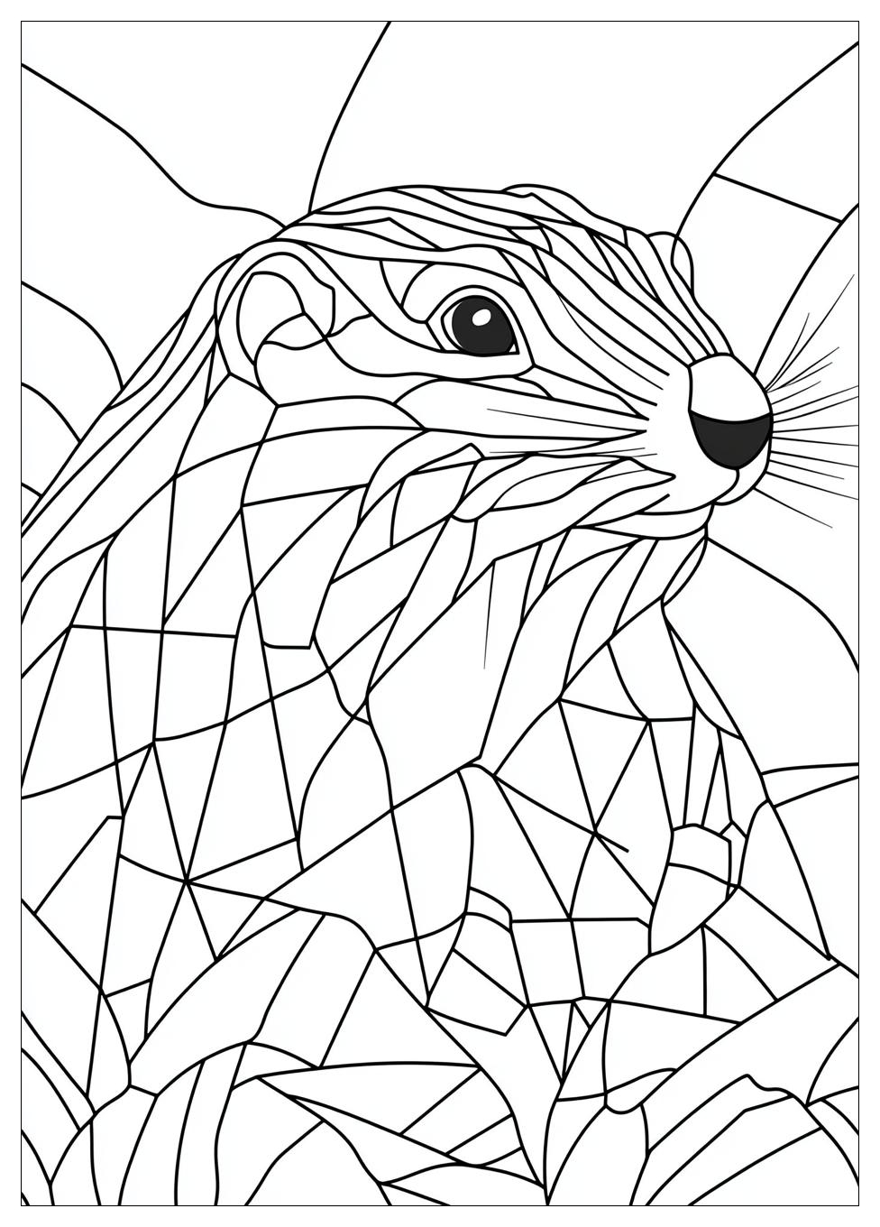 Groundhog Coloring Pages-2