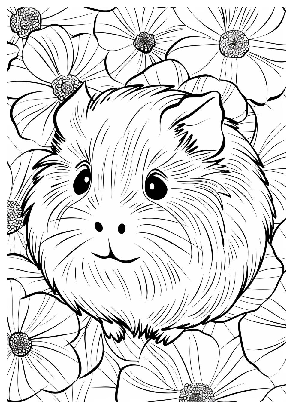 Guinea Pig Coloring Pages-2