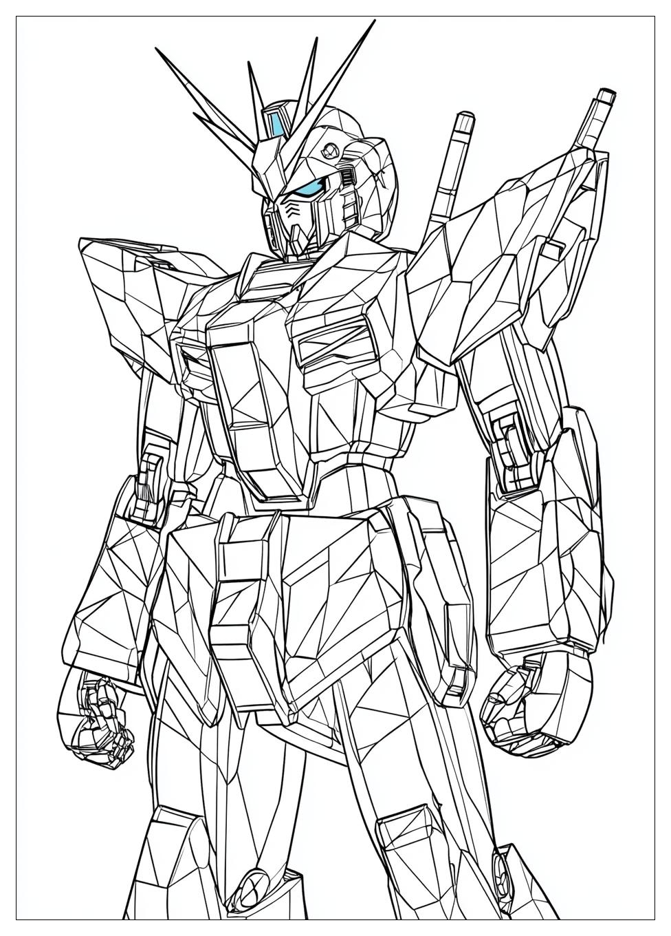 Gundam Coloring Pages-11