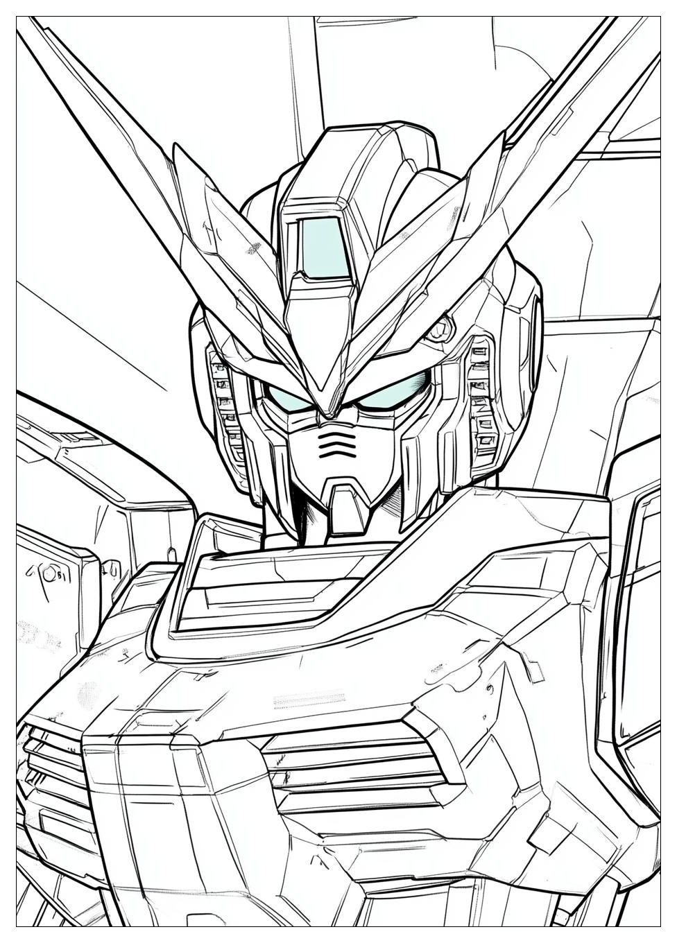 Gundam Coloring Pages-12
