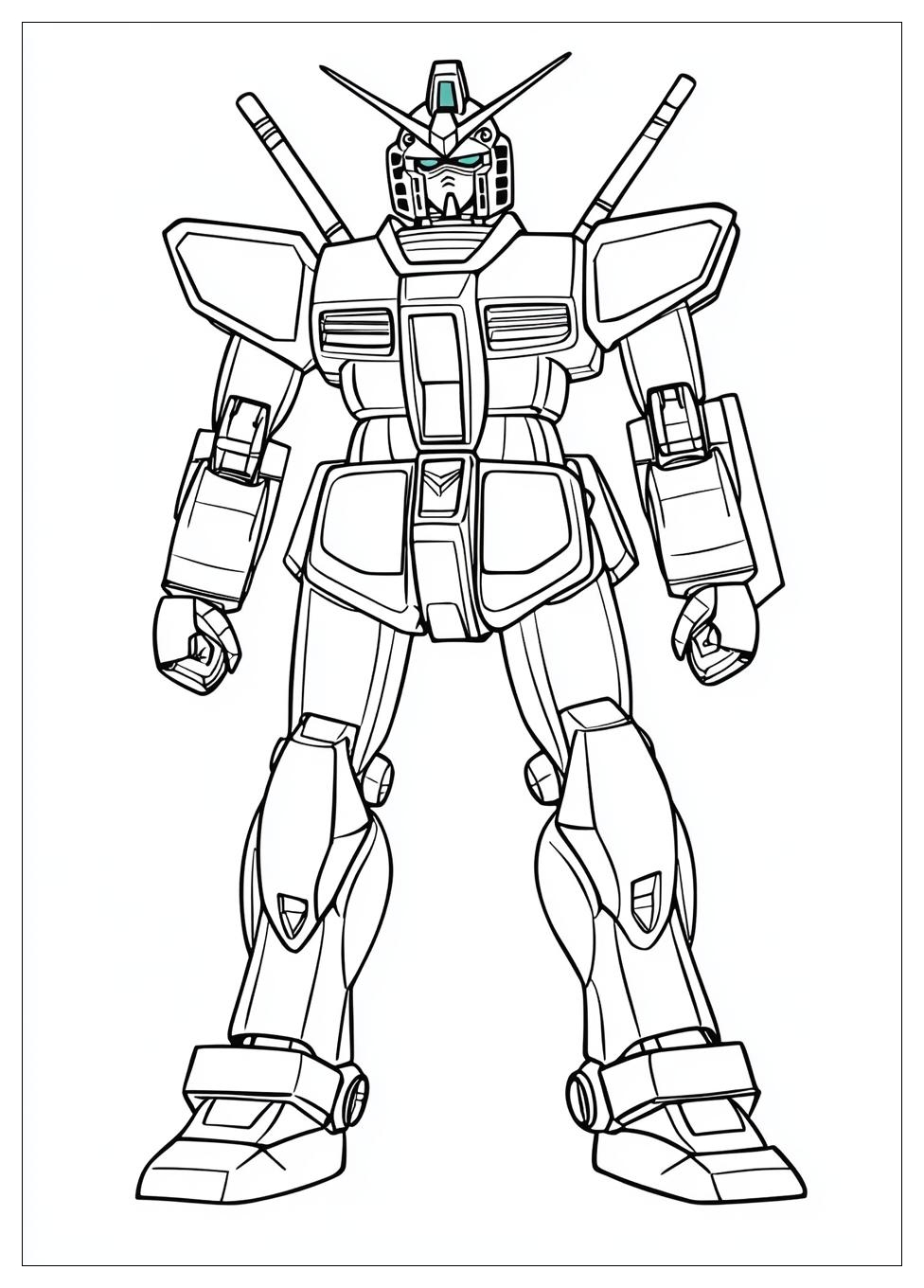 Gundam Coloring Pages-4