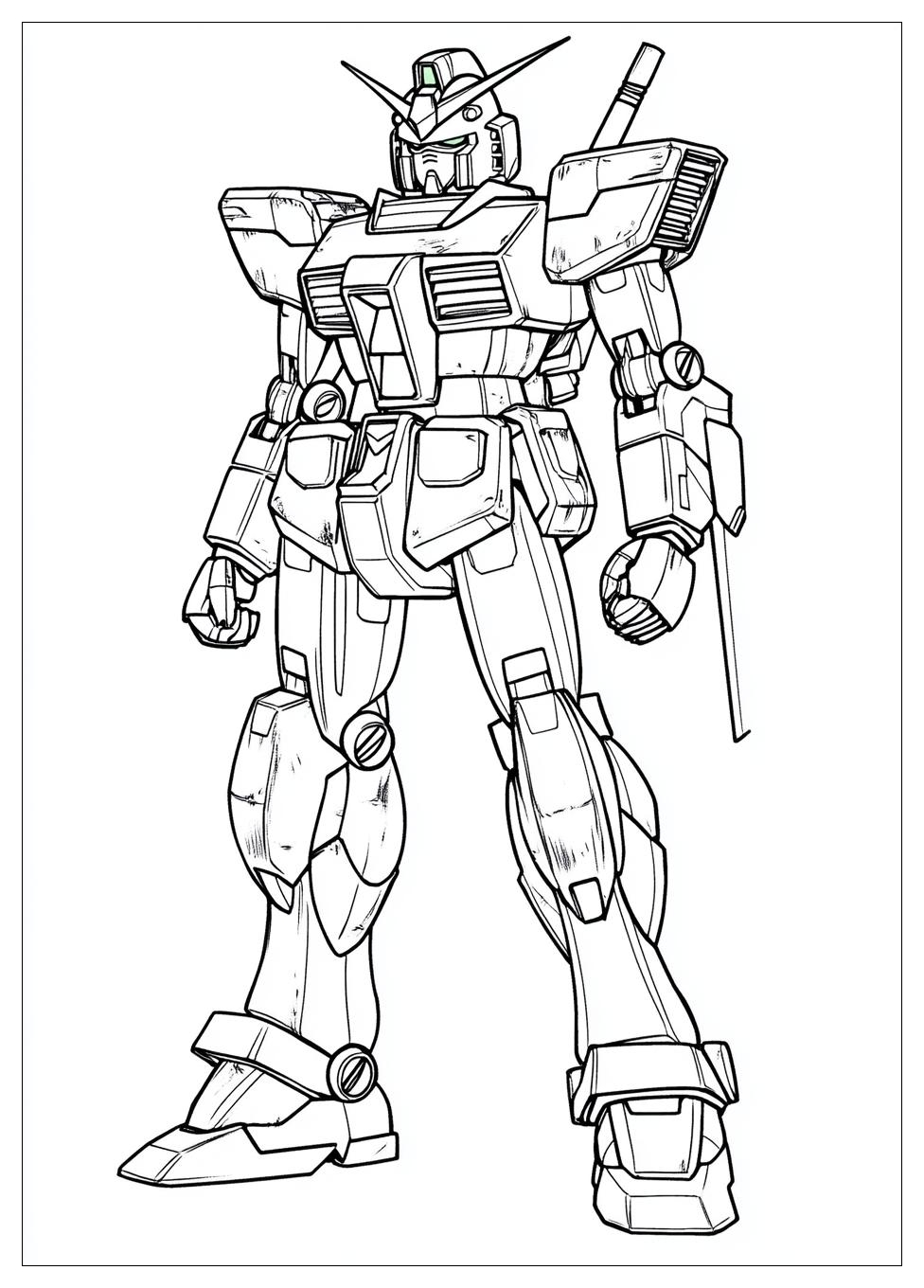 Gundam Coloring Pages-5