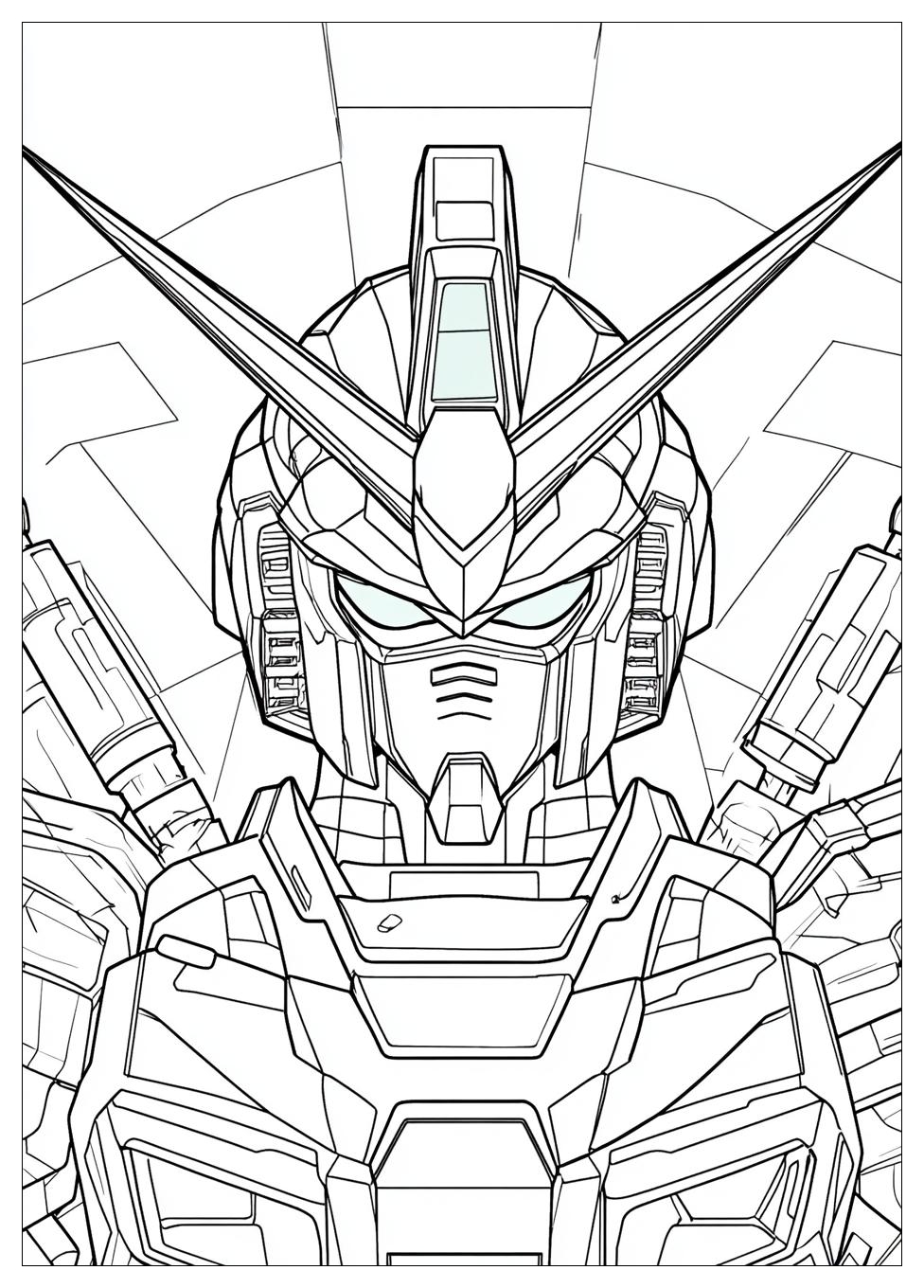 Gundam Coloring Pages-6