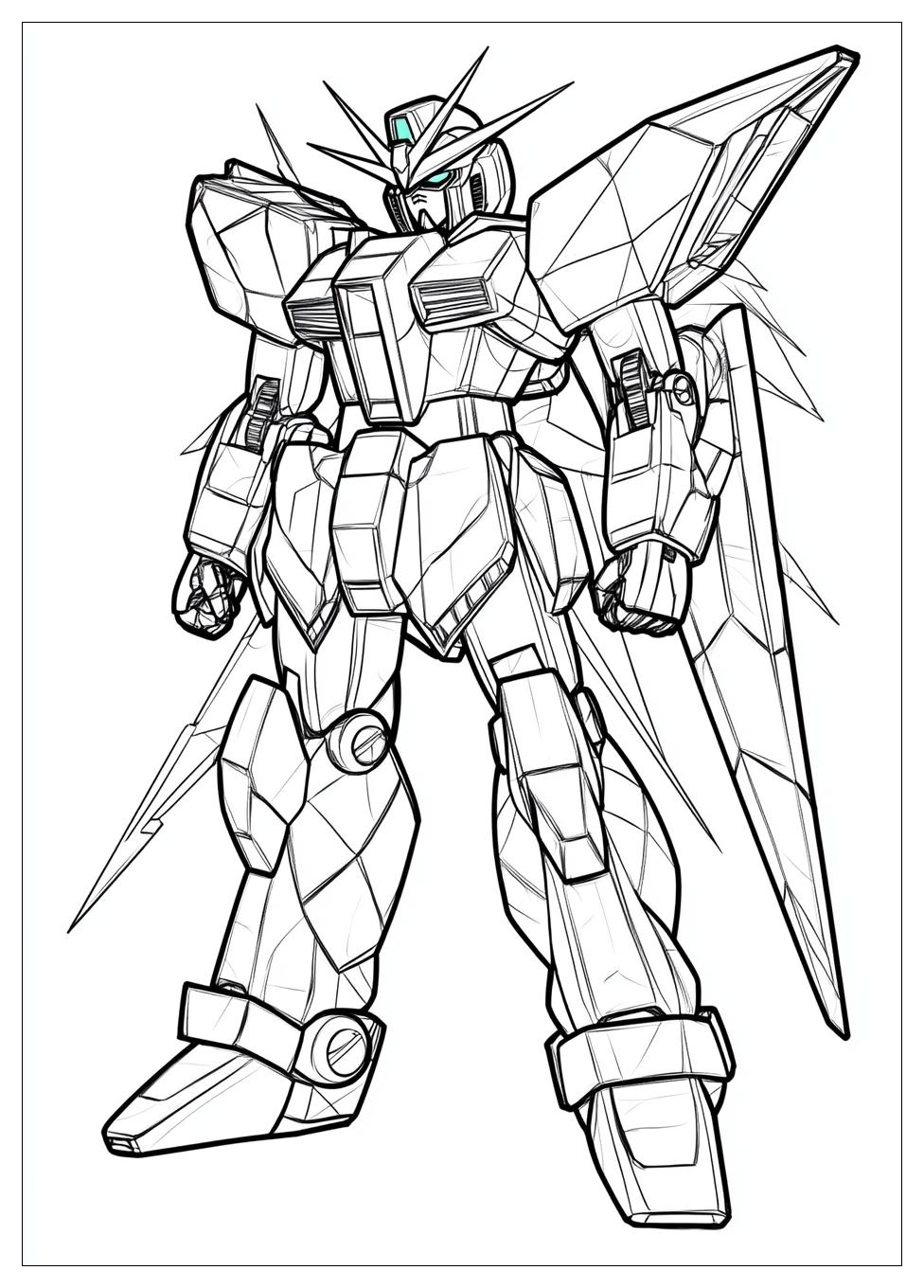 Gundam Coloring Pages-7