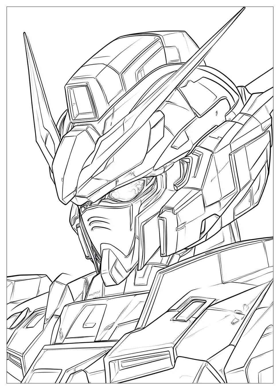 Gundam Coloring Pages-9