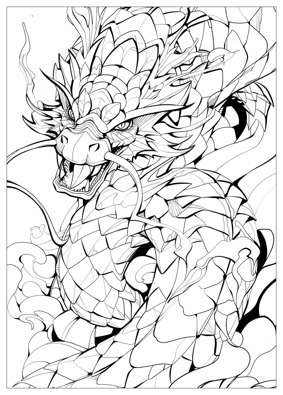 Gyarados Coloring Pages-18