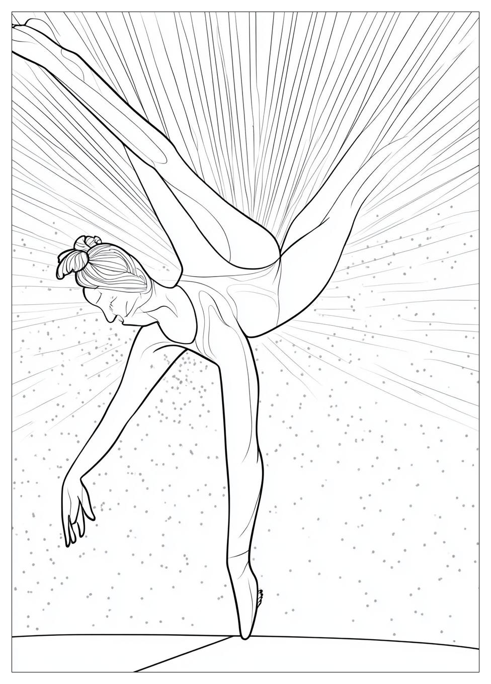 Free Printable Gymnastics Coloring Pages 1 Gymnastics Coloring Pages-1