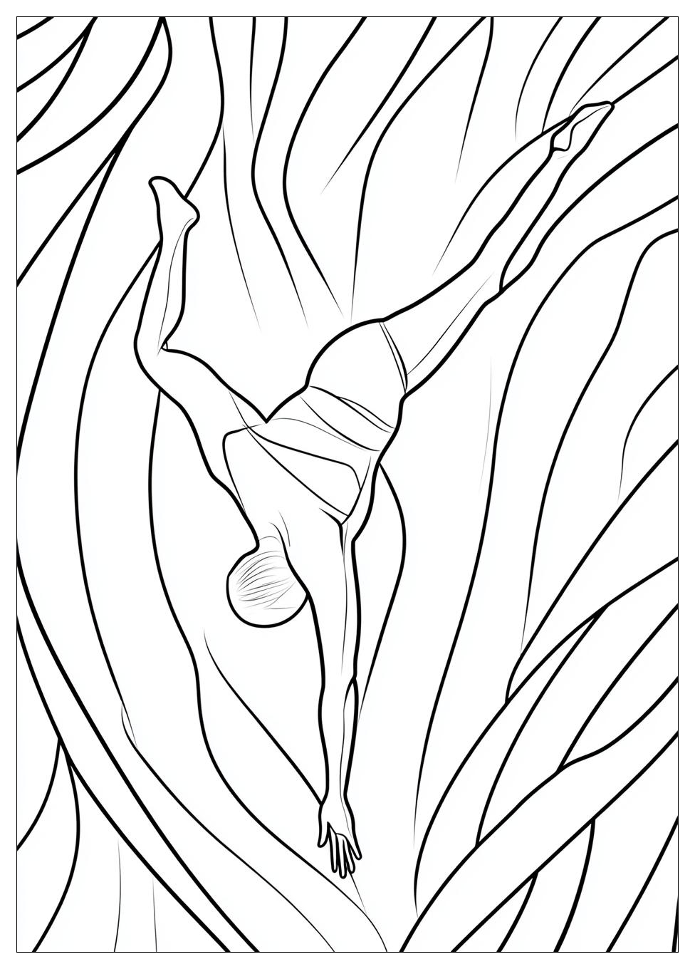 Free Printable Gymnastics Coloring Pages 12 Gymnastics Coloring Pages-12