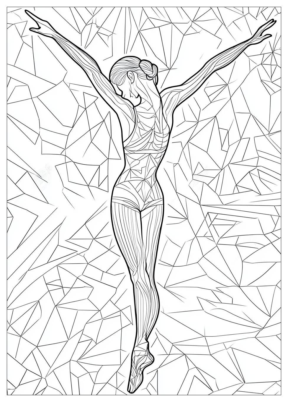 Free Printable Gymnastics Coloring Pages 18 Gymnastics Coloring Pages-18