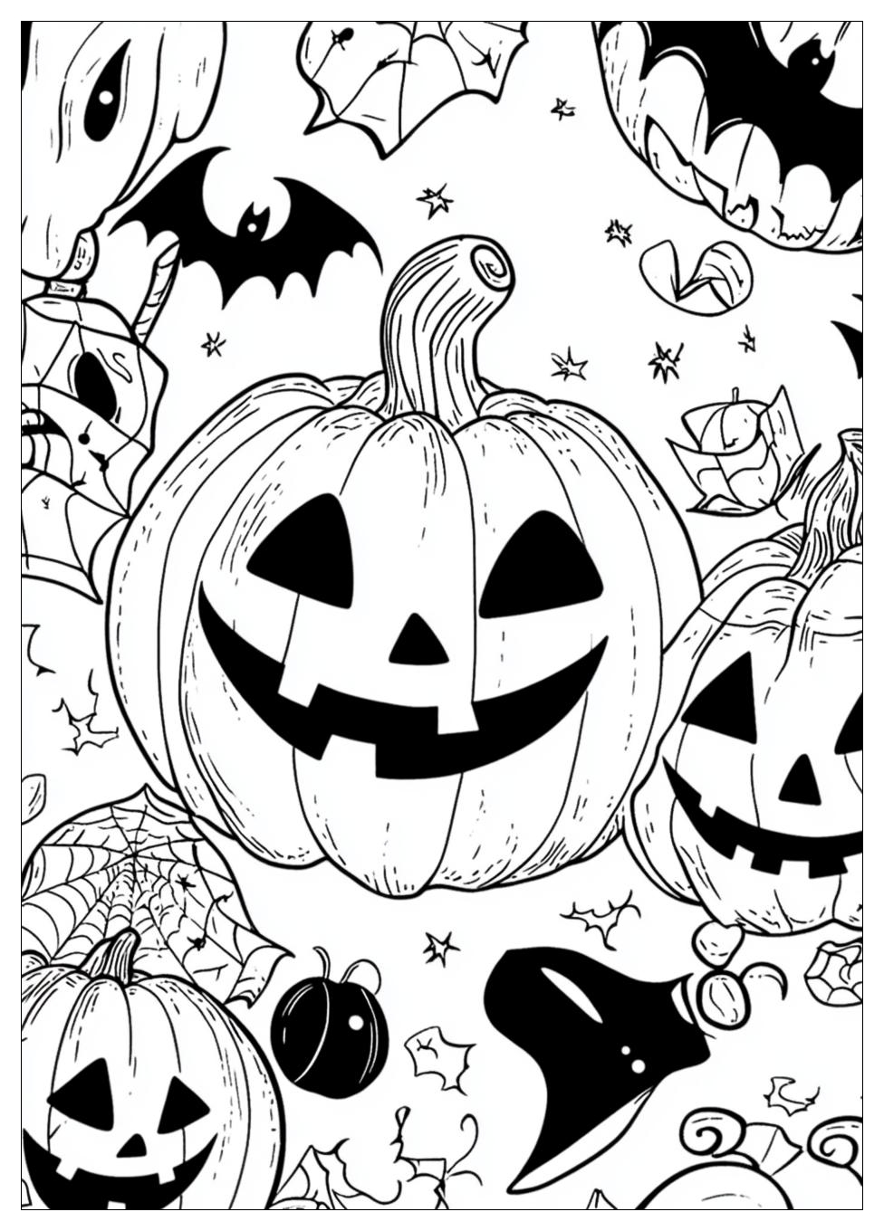 Halloween Coloring Pages-1