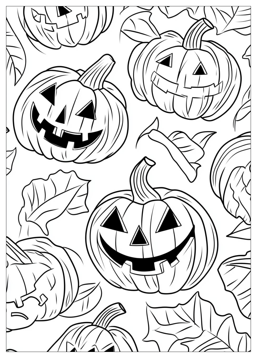 Halloween Coloring Pages-12