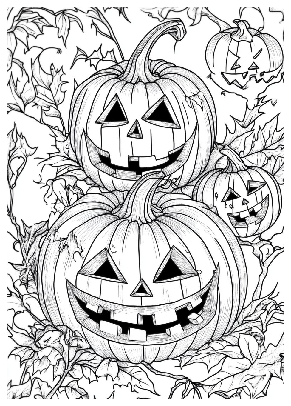 Halloween Coloring Pages-13