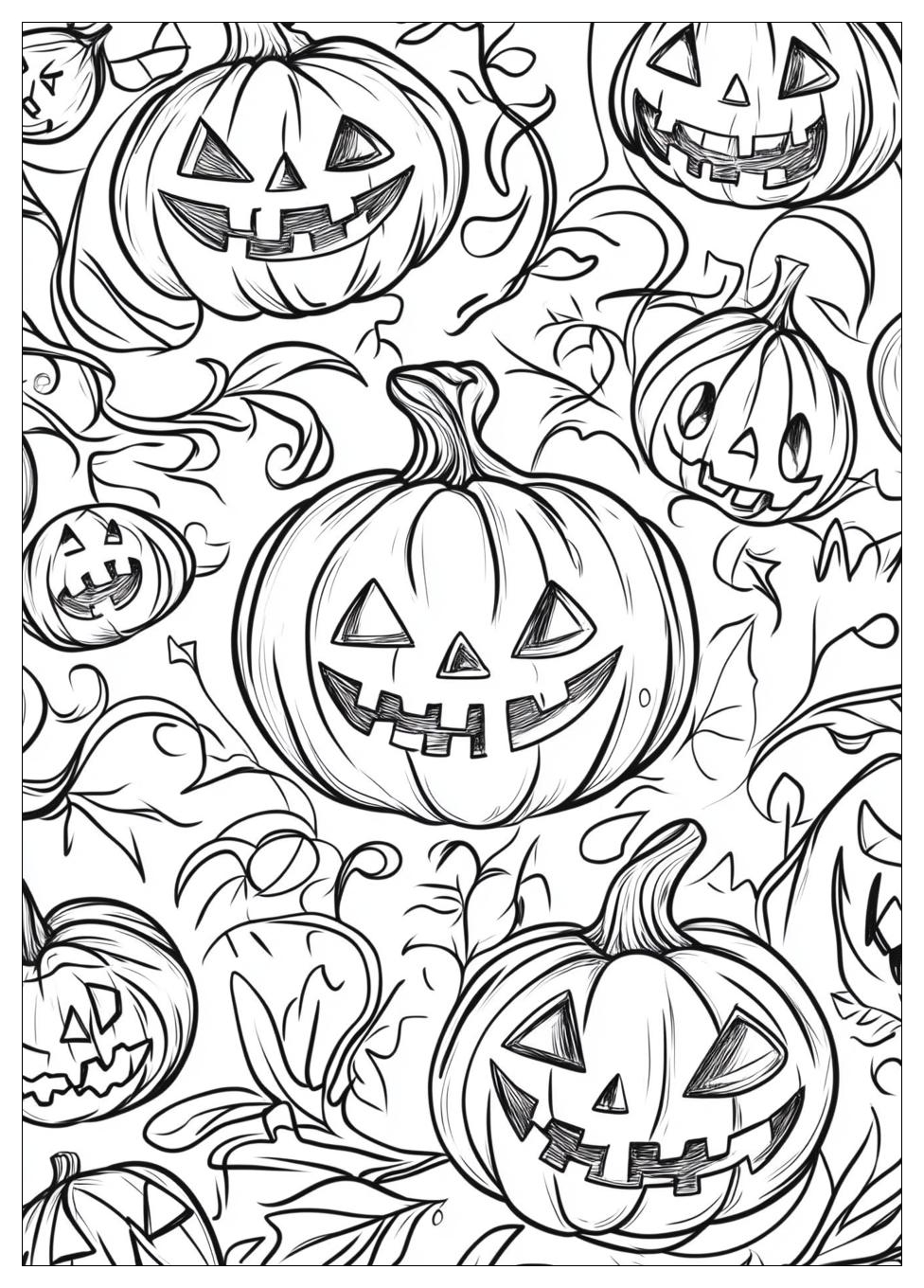 Halloween Coloring Pages-16
