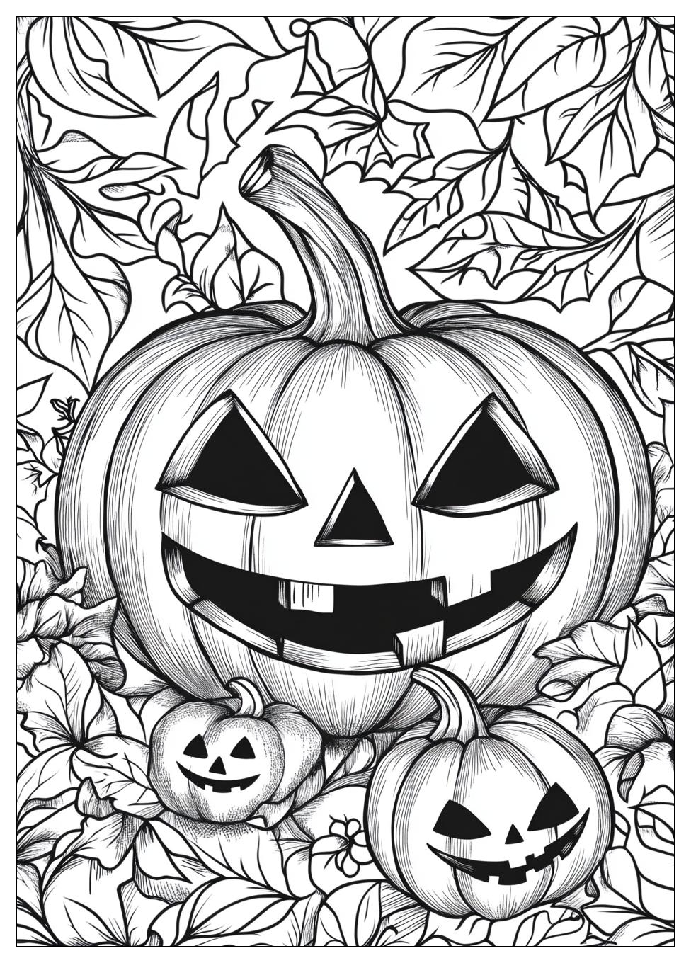 Halloween Coloring Pages-17