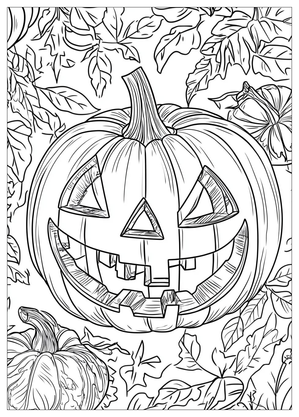 Halloween Coloring Pages-19