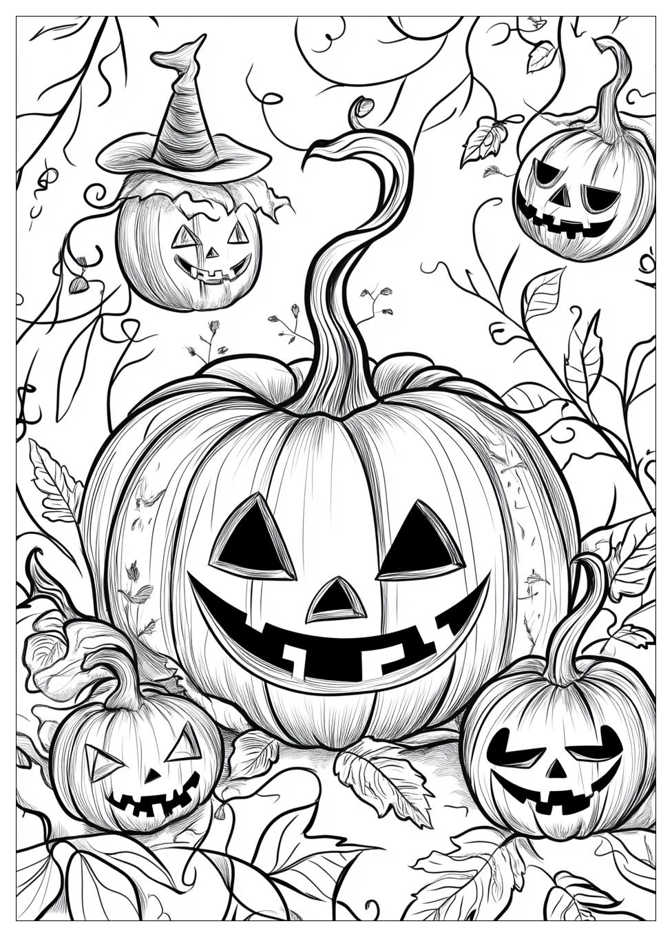 Halloween Coloring Pages-20