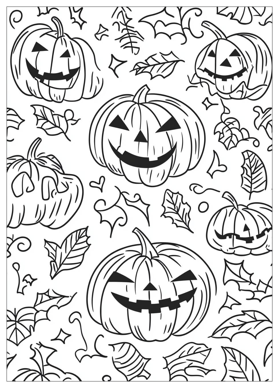 Halloween Coloring Pages-3