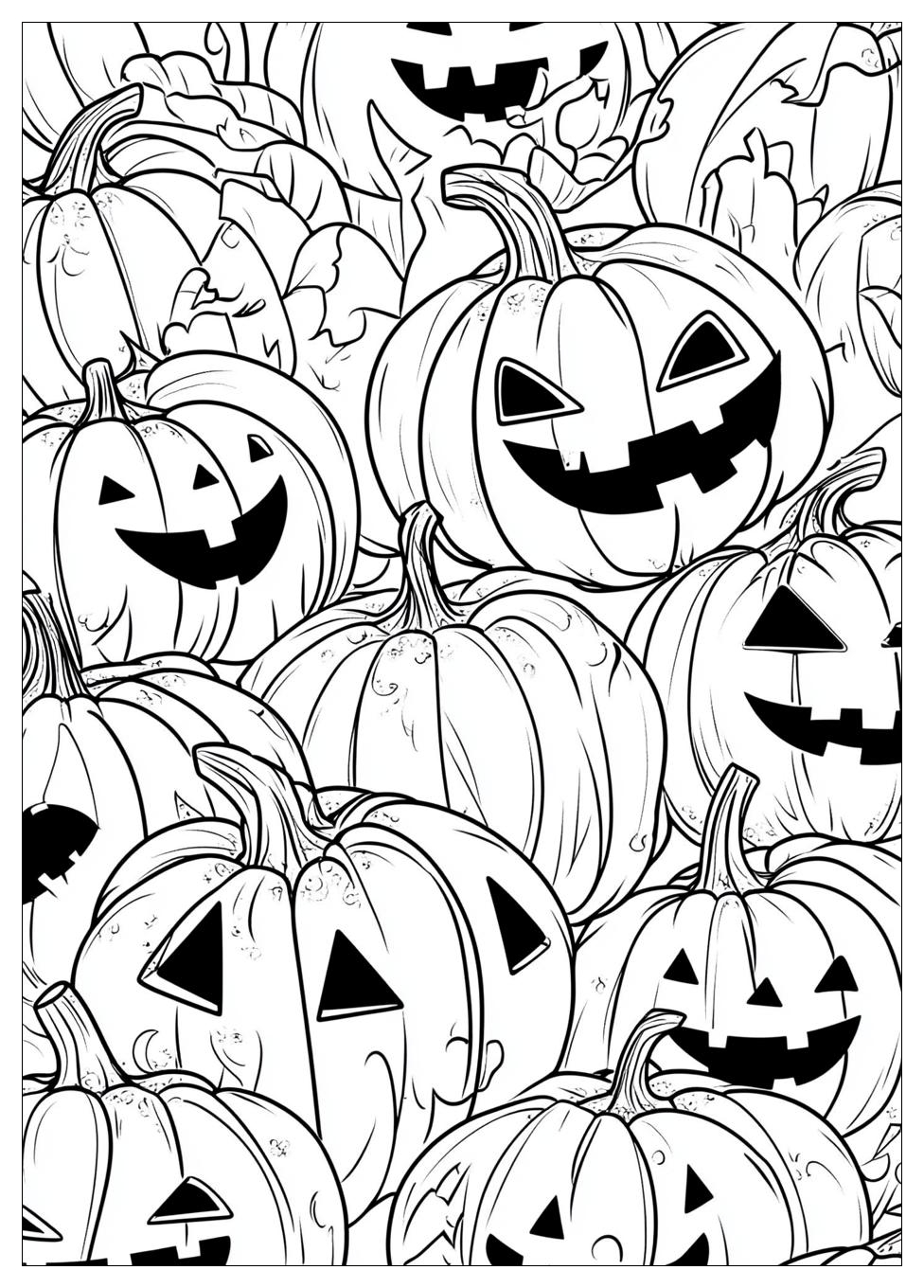 Halloween Coloring Pages-4