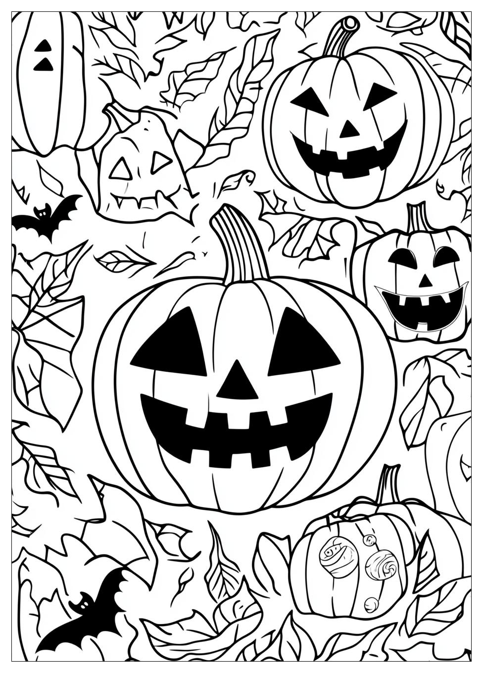 Halloween Coloring Pages-5
