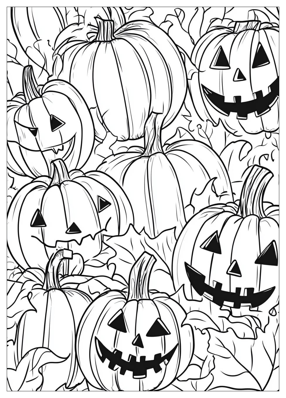 Halloween Coloring Pages-6