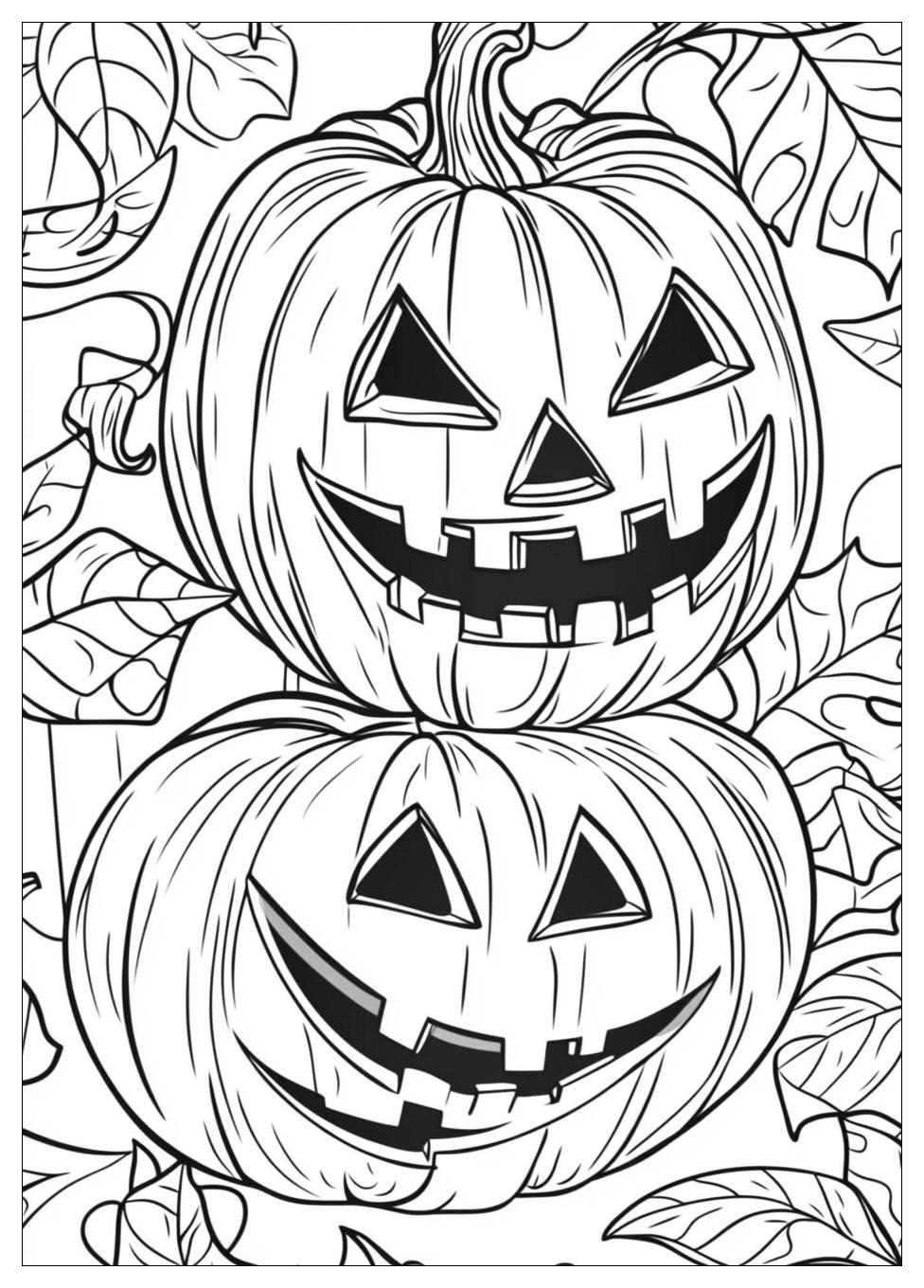 Halloween Coloring Pages-7