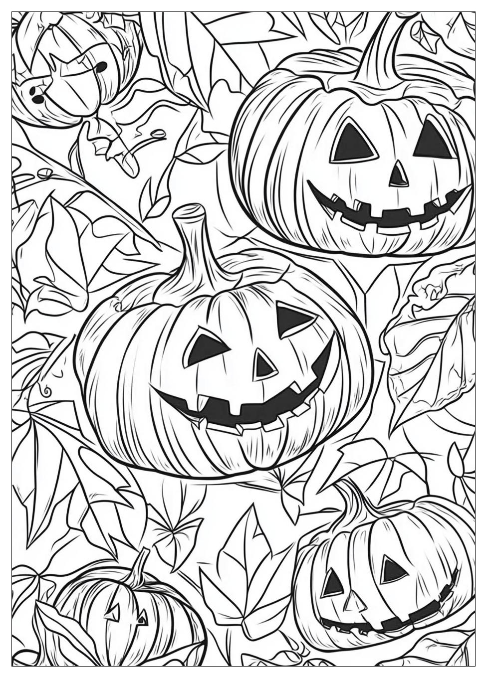 Halloween Coloring Pages-8