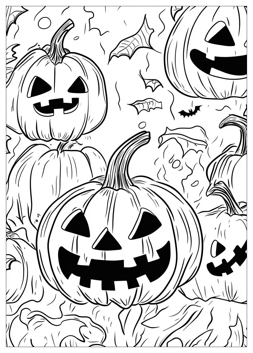 Halloween Coloring Pages-9