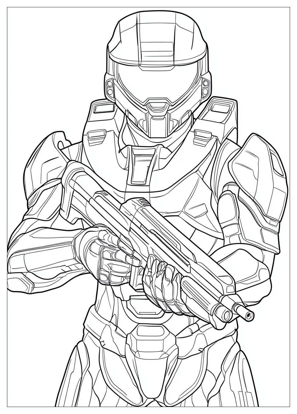 Halo Coloring Pages-10