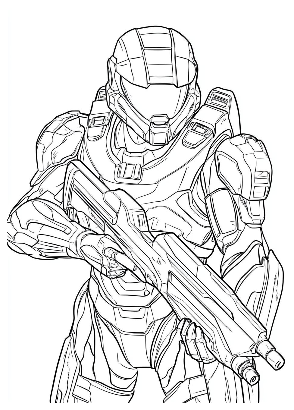 Halo Coloring Pages-11