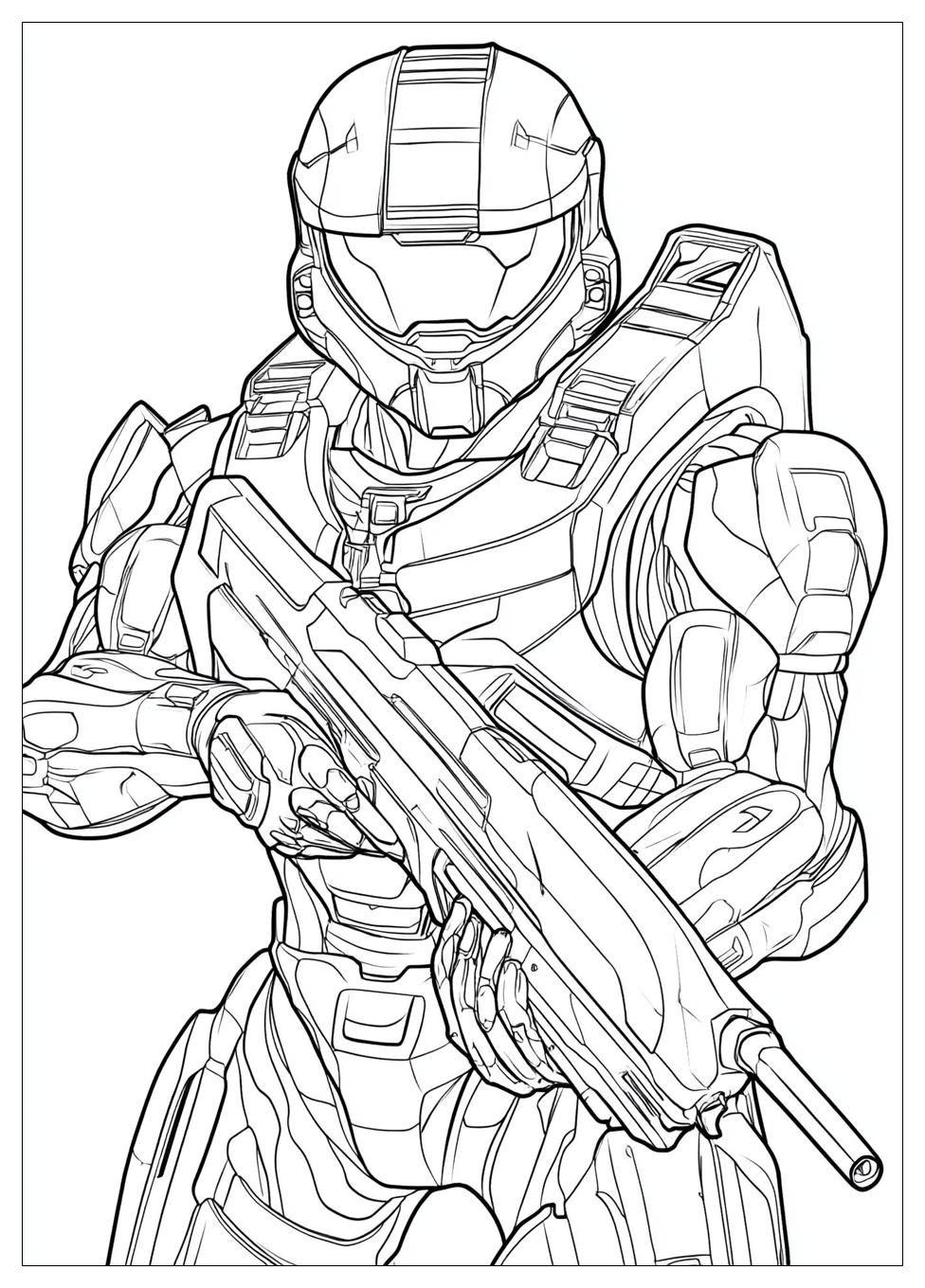 Halo Coloring Pages-12