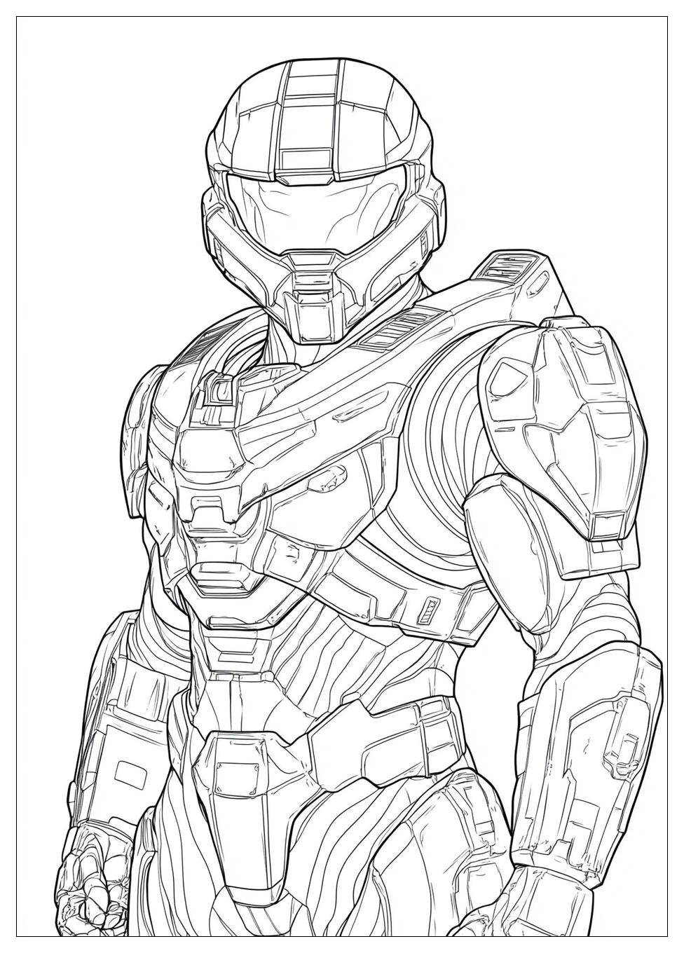 Halo Coloring Pages-15