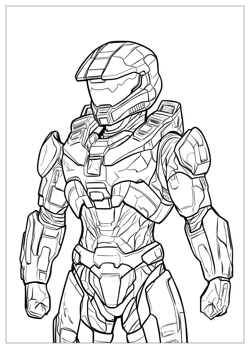 Halo Coloring Pages-2