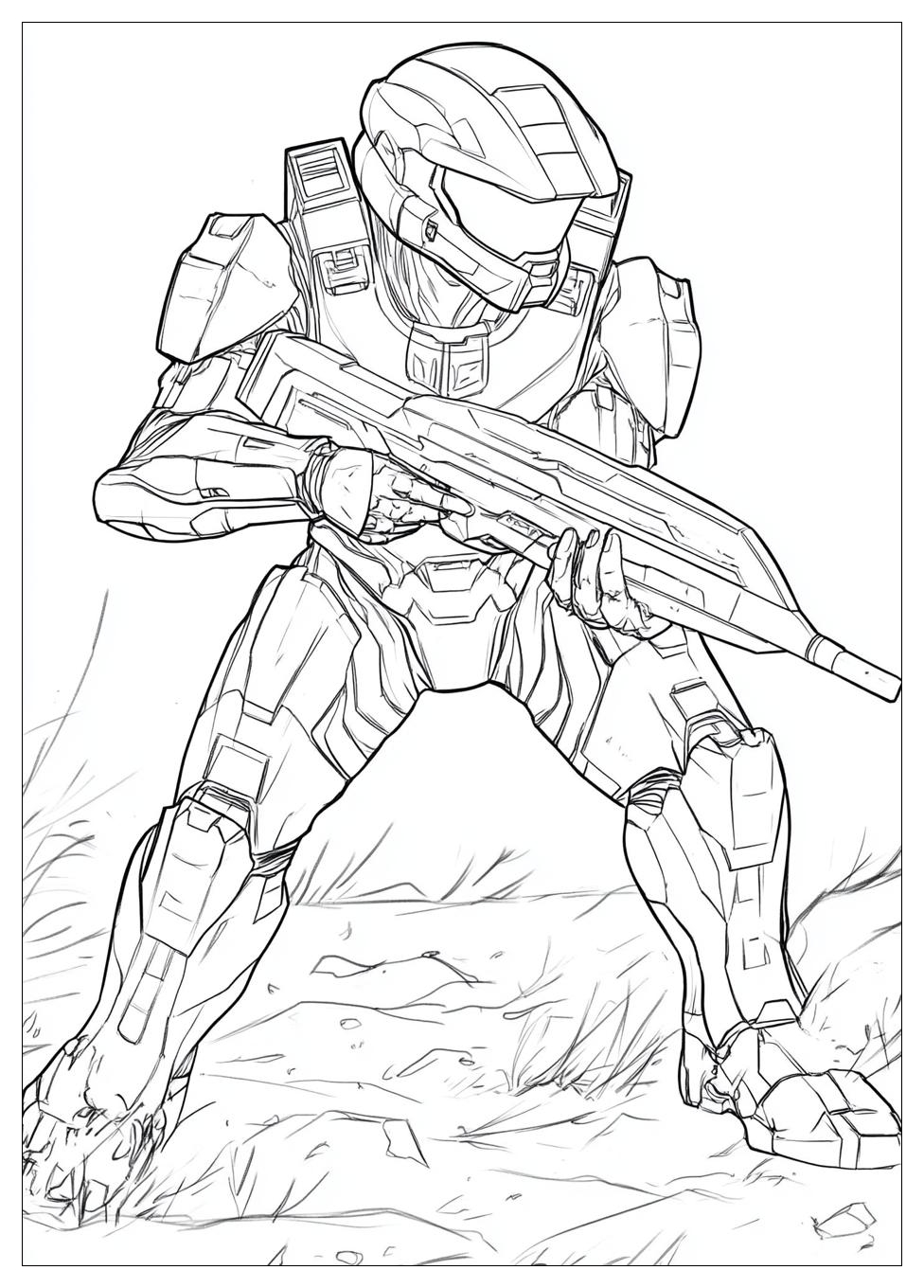 Halo Coloring Pages-20