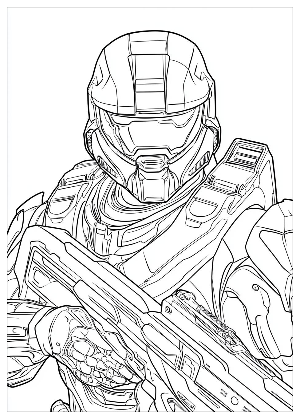 Halo Coloring Pages-5