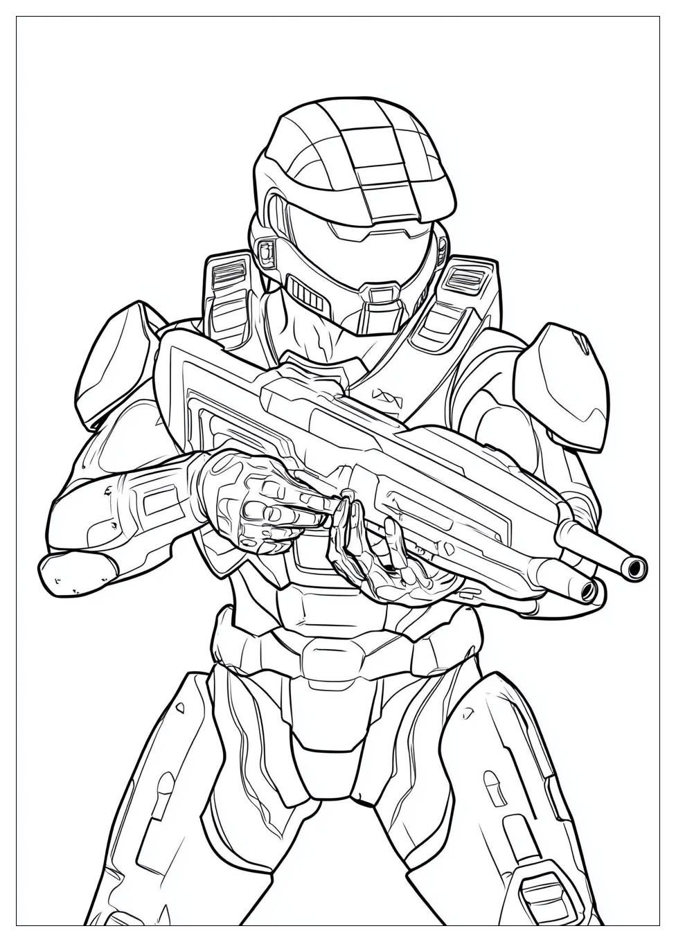 Halo Coloring Pages-9