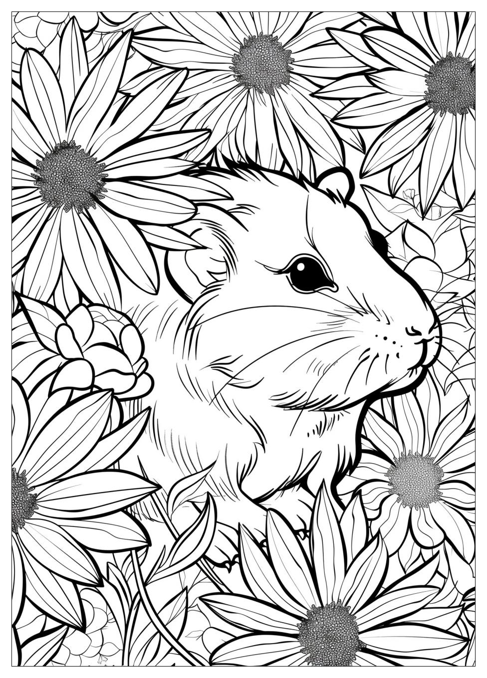 Hamster Coloring Pages-14