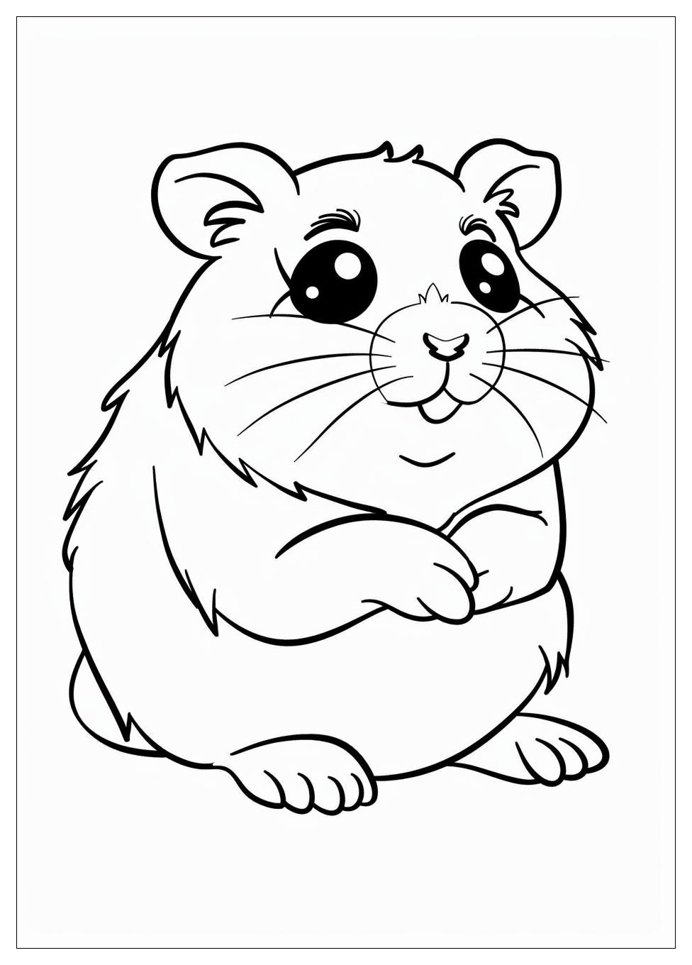 Hamster Coloring Pages-15