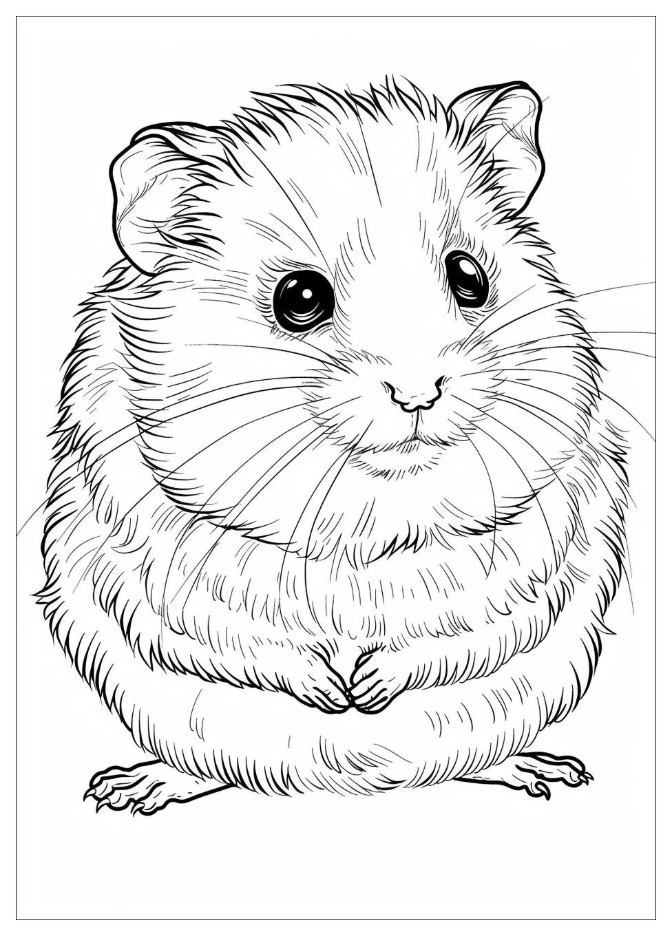 Hamster Coloring Pages-20