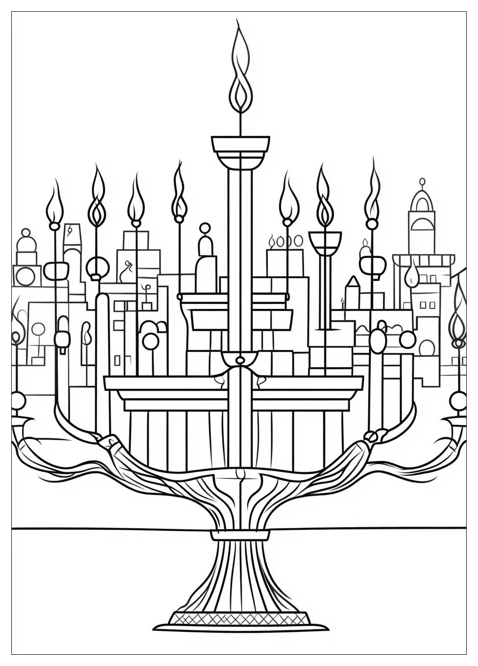Free Printable Hanukkah Coloring Pages 11 Hanukkah Coloring Pages-11
