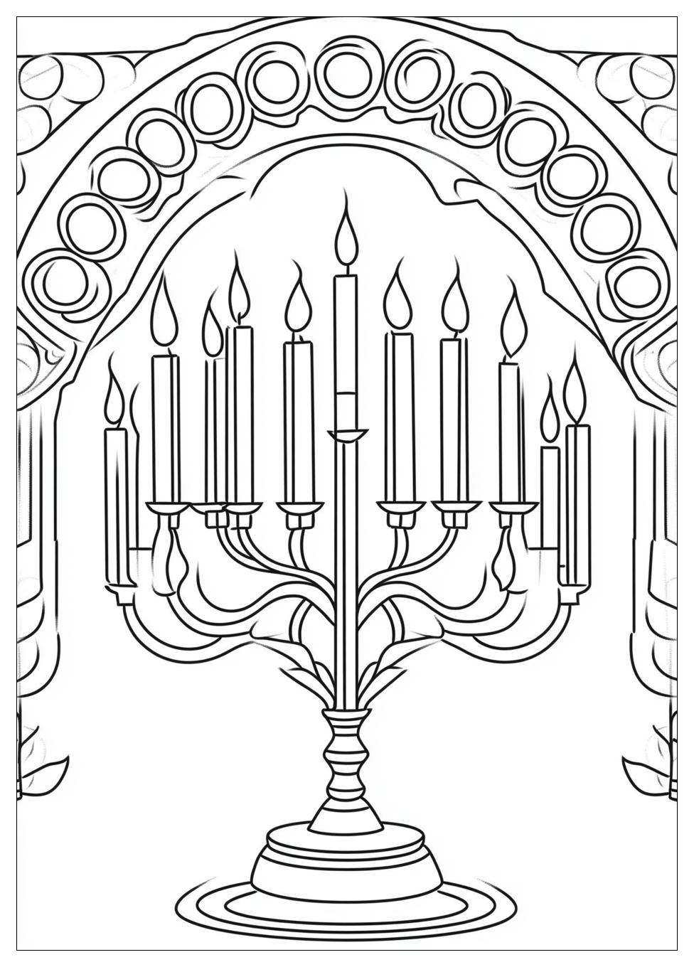 Free Printable Hanukkah Coloring Pages 18 Hanukkah Coloring Pages-18