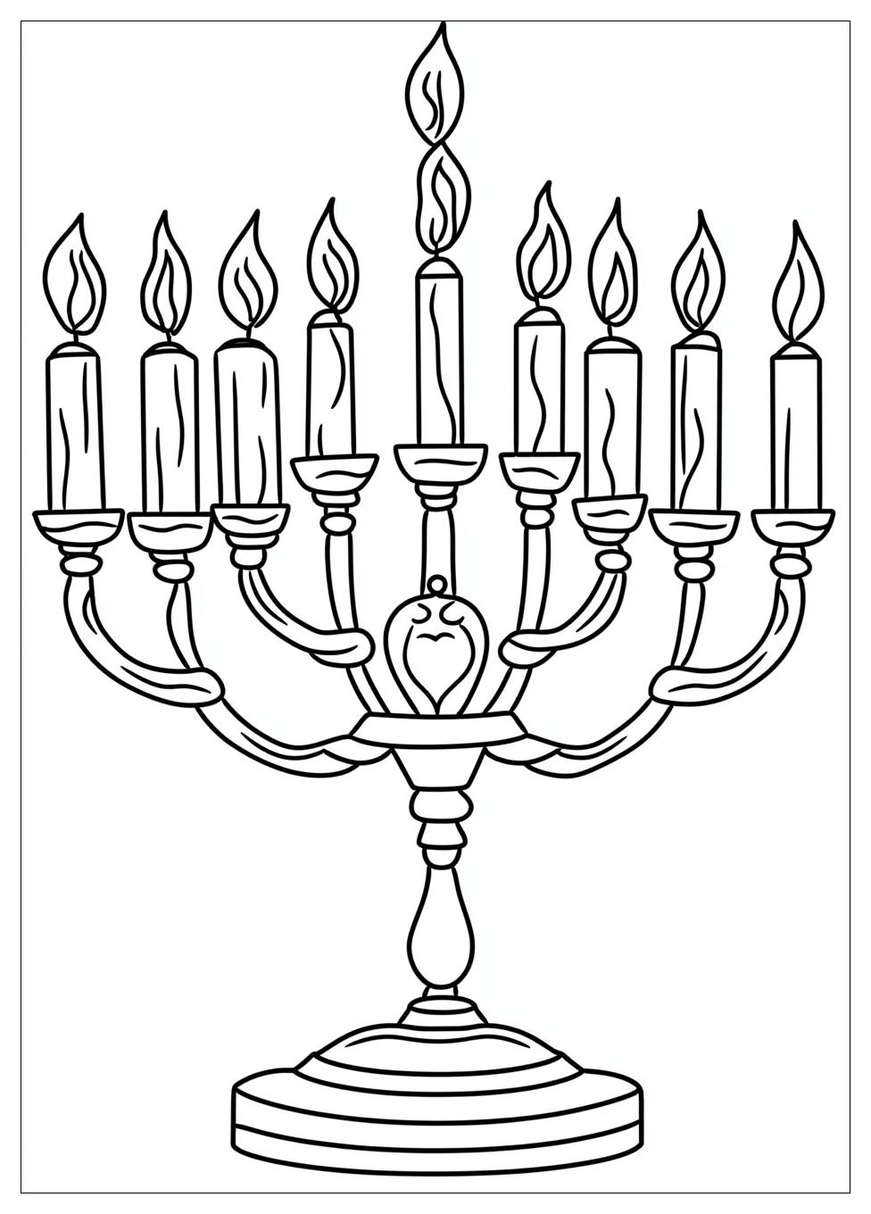 Free Printable Hanukkah Coloring Pages 2 Hanukkah Coloring Pages-2
